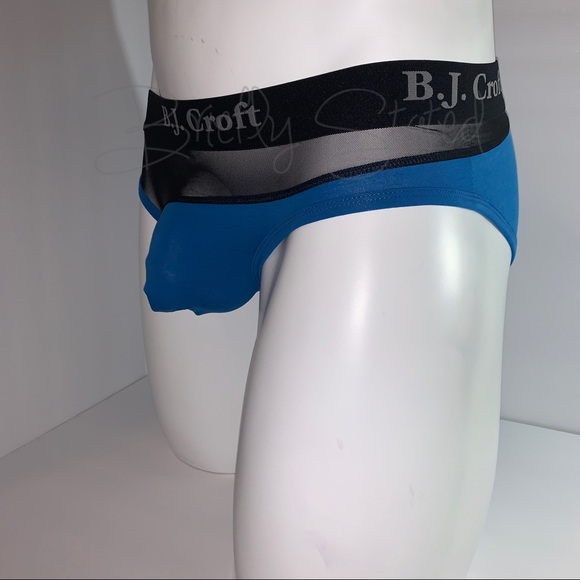 B.J. Croft GoGo Brief - Blue - Picture 5 of 6